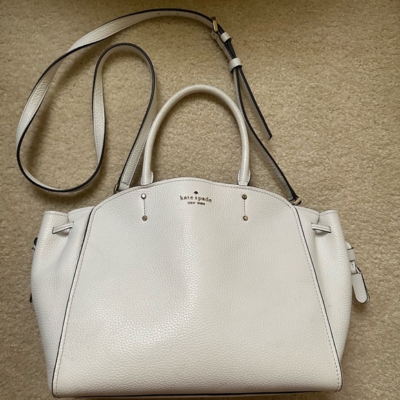 Kate Spade Medium Satchel White - Picture 1 of 5